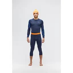 Термокапрі Salewa Cristallo Warm Alpine Merino Responsive Men M Синій