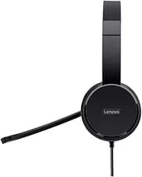 Гарнітура Lenovo ПК стерео On-ear 100 USB 1.8 м чорний (4XD0X88524) - мініатюра 3