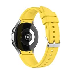 Ремінець для Samsung Galaxy Watch 5 Pro 45mm - білий ширина кріплення 20мм силікон Watchbands Galaxy Classic (WB00S43543534) - мініатюра 2
