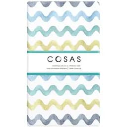 Простирадло Cosas полуторне 155х240 color wave, жовтий (WaveColor_155s)