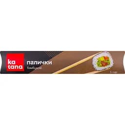 Палички для суші Katana бамбукові 5 шт.