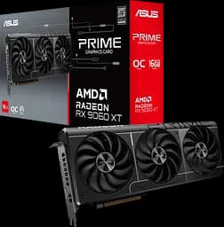 Відеокарта AMD Radeon RX 9060 XT 16GB Asus Prime OC (PRIME-RX9060XT-O16G)