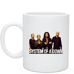 Кухоль GeekLand System Of A Down MD307 330 мл сірий