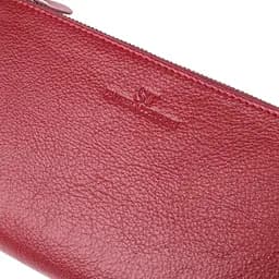 Шкіряний гаманець на три відділення ST Leather 23108 бордовий - мініатюра 5