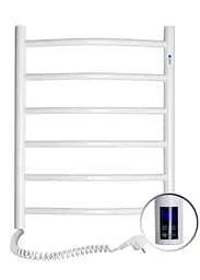 Електрична рушникосушарка Navin Камелія 480x600 Sensor ліва з таймером 12-007133-4860, Білий, Ліве, Електронний