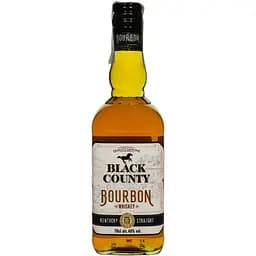Бурбон Black County Kentucky Straight Bourbon, 40%, 0,7 л