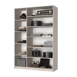 Шафа 3-дверна MebelStar Оскар ДСП BG, 4 додаткові полиці 150x52x220 см Дуб рістрето (MBS-4644) - мініатюра 2