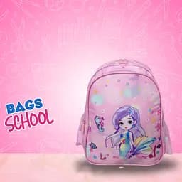 Рюкзак шкільний Герої мультфільмів, 33x27x12 см, C62510 (В асортименті) - мініатюра 4