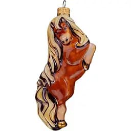 Ялинкова прикраса Різдвяні історії Символ 2026 Буйногривий скло (4820001179941)