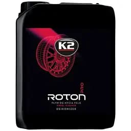 Очиститель K2 Wheel Cleaner Roton Pro для дисков колёс и колпаков 5 л (D1005)