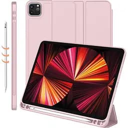 Чохол-книжка DK для Apple iPad Pro 11" 4gen 2022 Еко-шкіра силікон Smart Case cлот стилус (019307) pink