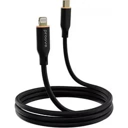 Кабель Proove Jelly Silicone USB-C to Lightning 27W 1m Black (CCJS27002101) [130738]