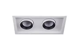 Точковий світильник MJ-Light M005 2X10W WH+BK 3000K - мініатюра 2