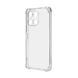 Прозрачный чехол для Honor X6a с защитой камеры и усиленными бортами, тонкий, силиконовый, бесцветный, ударопрочный, противоударный бампер с закрытой камерой, ArmorStandart (ARM71057)