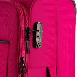 Валіза Swissbrand Silkeborg (L) Fuchsia/Light Grey (SWB_LLSIL941L) - мініатюра 5