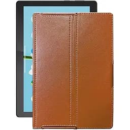 Чехол StatusCASE из экокожи для планшета Lenovo Tab M10 GHD X605FC Коричневый