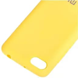 Чохол-накладка Toto Silicone Case Xiaomi Redmi 6 Lemon Yellow - мініатюра 3