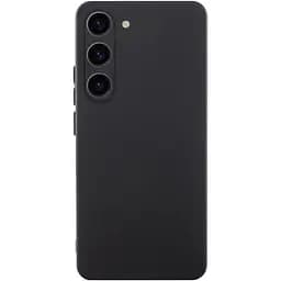 Чохол TPU Getman Liquid Silk Full Camera для Samsung Galaxy S21 FE Чорний / Black