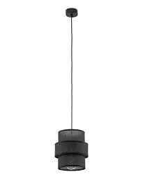 Світильник підвісний, люстра TK Lighting 5306 Calisto E27 1x15W IP20 чорний