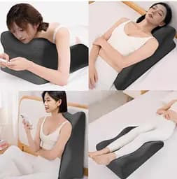 Подушка ергономічна для підтримки тіла Розслаблення Relax Pillow (Чорний) - мініатюра 7