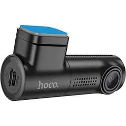 Відеореєстратор Hoco Driving recorder DV1 з Wi-Fi 1080p чорний - мініатюра 2