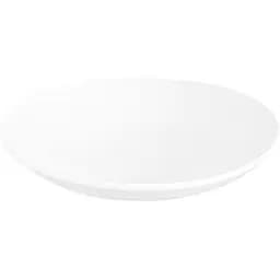 Тарілка МВМ My Home Промінь глибока 20.9 см біла (KP-121 WHITE)