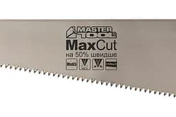 Ножівка ручна MasterTool по дереву 500 мм 4T х 1" подвійне заточування - мініатюра 2