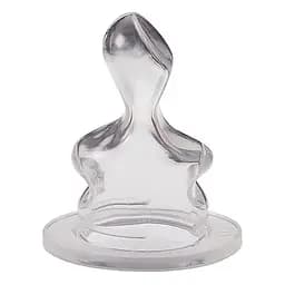 Соска силиконовая Nip ортодонтическая универсальная, антиколиковая, 0-6 месяцев, медленный поток, размер S, 2 шт. (33002)