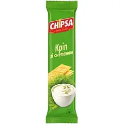 Чипсы картофельные Chipsa со вкусом укропа и сметаны 55 г