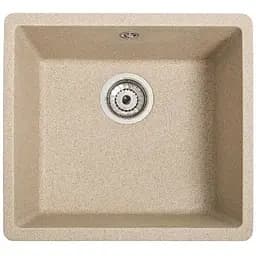 Гранітна кухонна мийка Romzha Mira U-400 Piesok (301) під стільницю