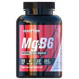 Вітаміни та мінерали Vansiton Mg + B6, 120 таблеток