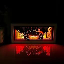 Світильник нічник 3D Токійський гуль Кен Канекі Tokyo Ghoul Ken Kaneki 20 см NL3D TG KK