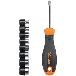 Набір торцевих ключів з викруткою Bradas HOME & GARAGE 5-12/60 мм (DIY-SW10SET1)