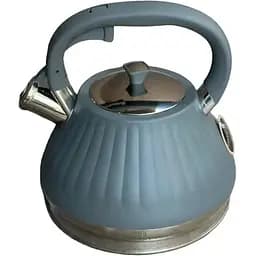 Чайник Edenberg EB-8857 зі свистком 3 л сірий