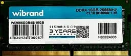 Оперативная память Wibrand 16GB SODIMM DDR4 2666MHz (WI2666DDR4S/16GB)