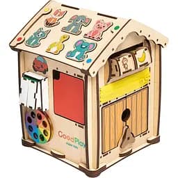Бізібудинок GoodPlay Всезнайка з LED підсвічуванням 24х24х30 см (691407) - мініатюра 2