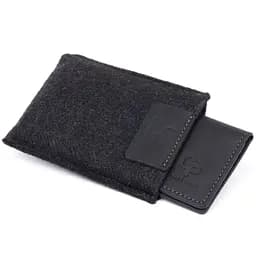 Візитниця з обкладинкою для ID-паспорта з натуральної шкіри Grande Pelle 11290 чорна - мініатюра 3