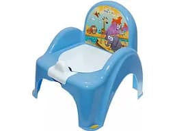 Горщик-стільчик Теga Сафарі, з музикою, синий (PO-041-126)