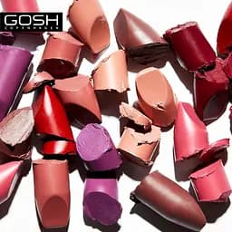 Помада для губ Gosh Kiss Me Matt Lips Lipstick, тон 011 (Loveable Kiss), 2 г - мініатюра 3