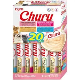Ласощі для котів Inaba Churu Різновиди морепродуктів 4 шт. x 14 г