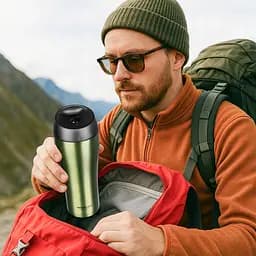 Термокухоль Mountain Goat Travel 0.38 л Green (P-5905973406949) - мініатюра 8