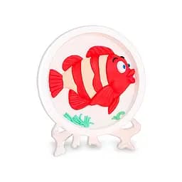 Набір для гіпсової розмальовки "Рибка" Bambi YG0230-5 з підставкою, 11 см