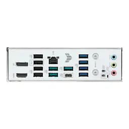 Материнcька плата Asus TUF GAMING B850M-PLUS WIFI7 W sAM5 B850 4xDDR5 M.2 HDMI DP Wi-Fi BT mATX білий - мініатюра 6
