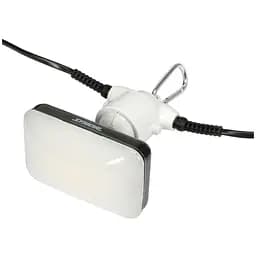 Прожектори Sthor COB LED 5 шт. з гачками 230V по 9 Вт 900 Lm 105x65 мм 15.4 м чорно-білі (82863) - мініатюра 3