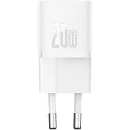 МЗП Baseus GaN5 Fast Charger (mini) PD20W (1USB-C) (CCGN05010) White