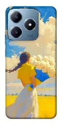 Чехол Demsky Поле мечт для Realme C63 4G