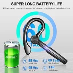 Бездротова Bluetooth гарнітура H03(UK) - мініатюра 9