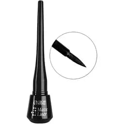 Підводка для очей Colour Intense рідка Matte Liner 4.5 мл (Hard brush чорна)