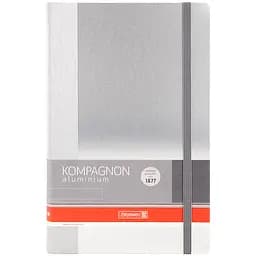 Записник Brunnen Компаньйон Aluminium А5, 96 аркушів, сірий (10 552 20 05)