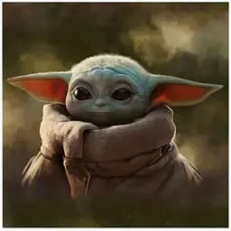 Постер на ПВХ "Yoda Grogu Portrait" UkrPoster 2200550041 без рамки, 50х50 см